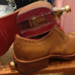 Whiskey Bottle Compartment Shoes