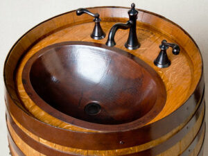 Wine Barrel Vanity Sink | Million Dollar Gift Ideas