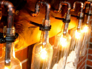Wine Bottle Light Lamp | Million Dollar Gift Ideas