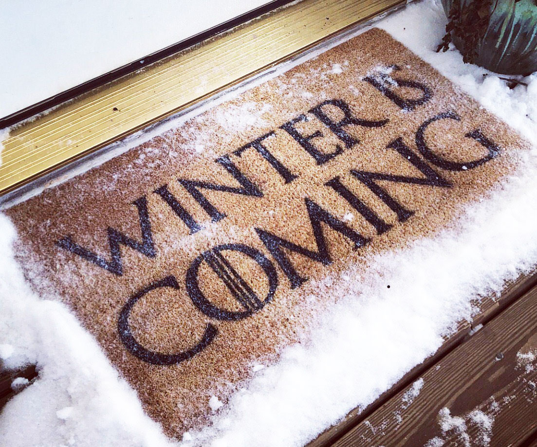 Winter Is Coming Doormat