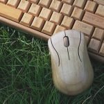 Wireless Wooden Keyboard Amp Mouse 1