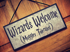 Wizards Welcome Sign | Million Dollar Gift Ideas