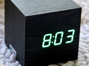 Wooden Block Alarm Clock | Million Dollar Gift Ideas