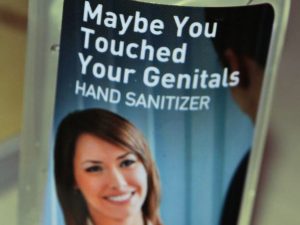 You Touched Your Genitals Sanitizer | Million Dollar Gift Ideas