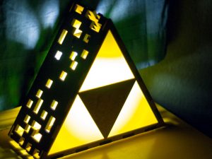 Zelda Triforce Lamp 1