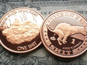 Zero F*cks Coins | Million Dollar Gift Ideas