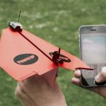 iPhone Controlled Paper Airplane